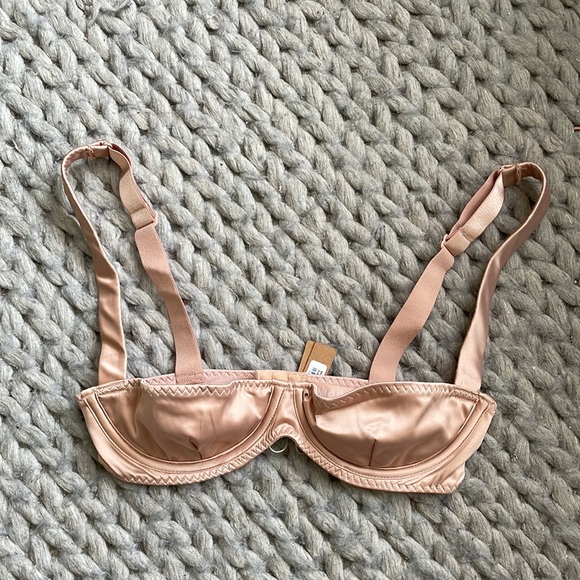 Skims “WOVEN SHINE UNDERWIRE BRA” 32C - Picture 5 of 8